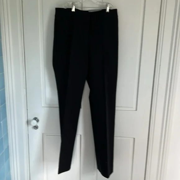 Talbots Newport Black pant size 6 trouser leg full length sits at waist NWT - Picture 3 of 7